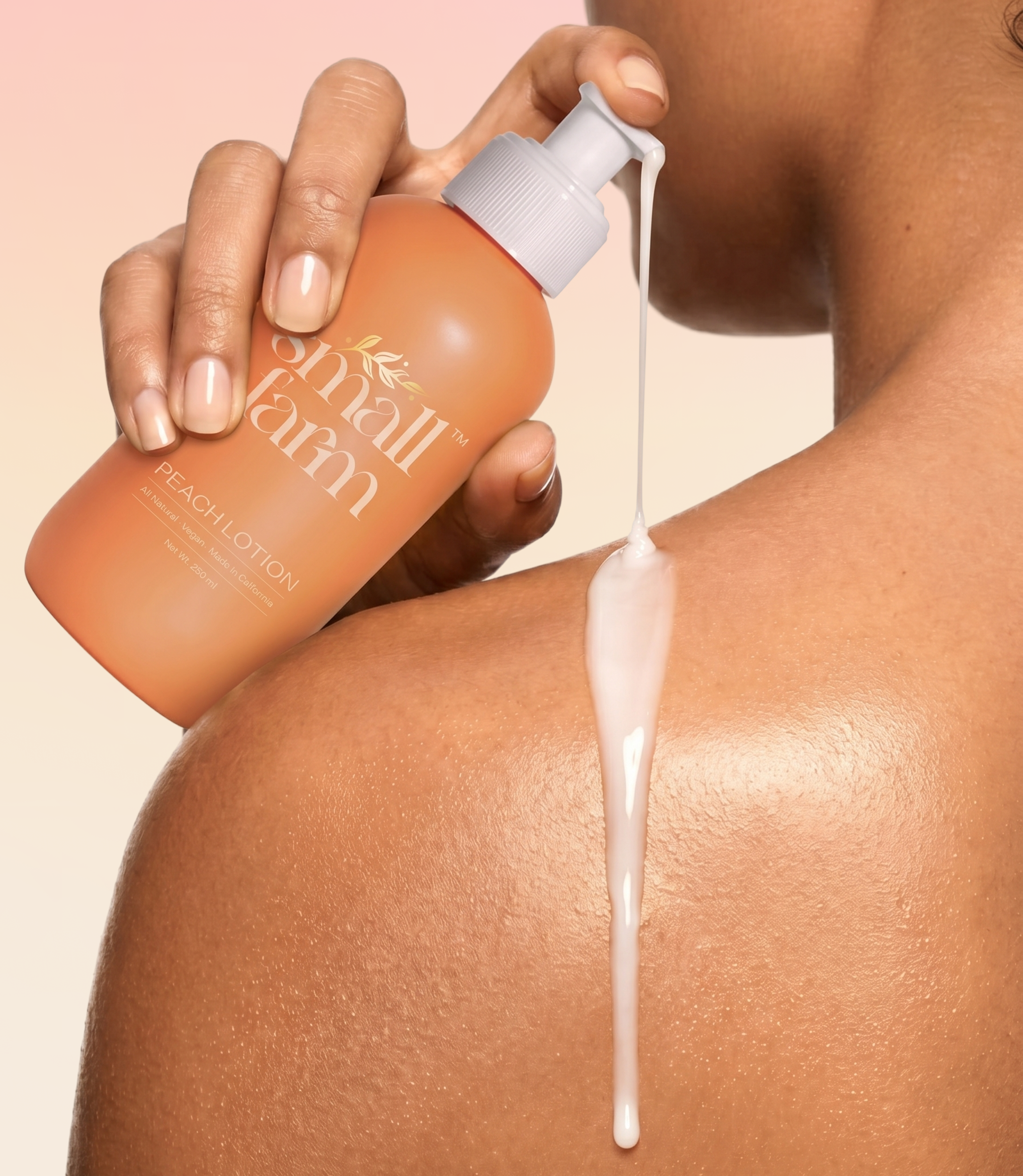 Peach lotion